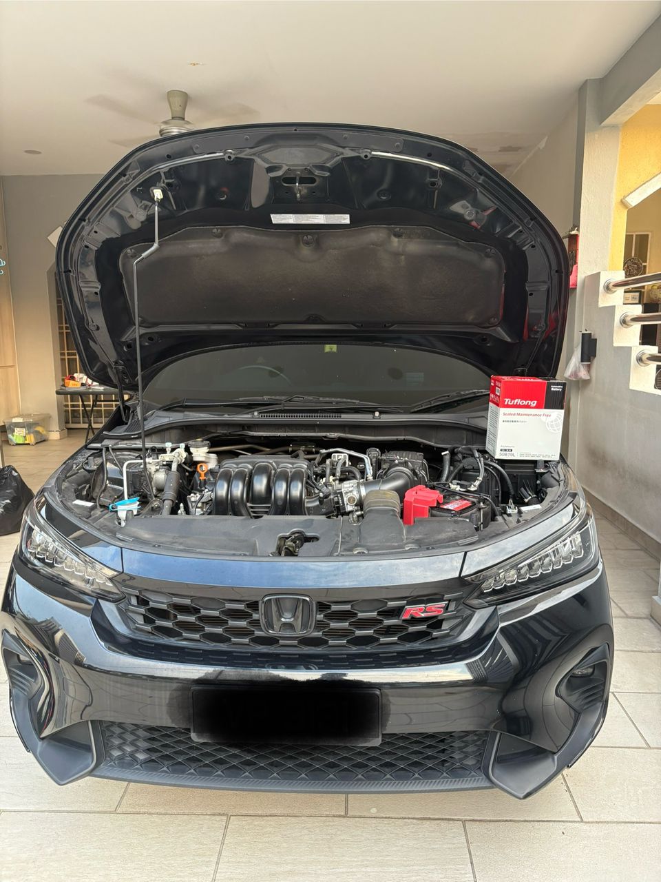 Passenger car battery replacement
